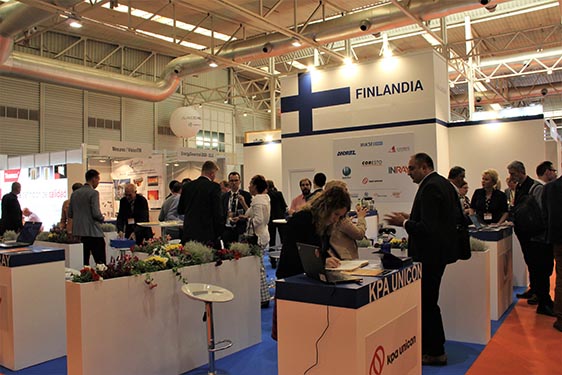 Inseltrade organized a Finland stand together with the Spanish Association of Energy Valuation of Biomass (Avebiom) and Business Finland at Expobiomasa